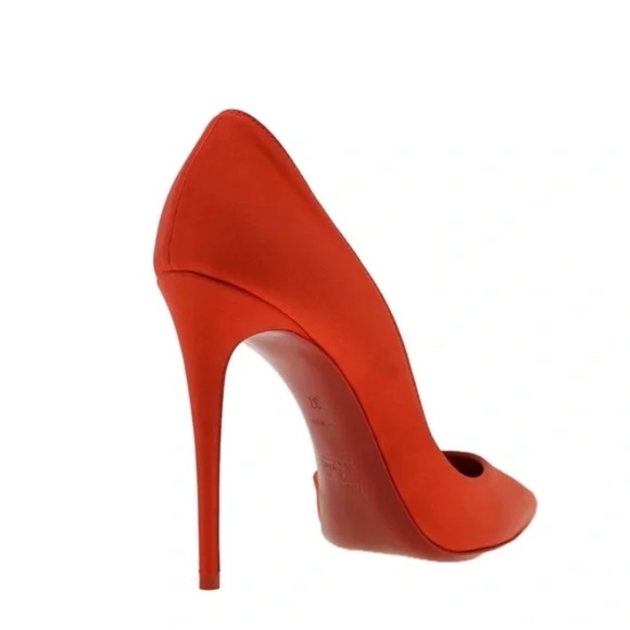 Christian Louboutin Pumps Iriza 100 Satin Size 40 New In Box - Picture 4 of 9